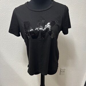Michael Kors Black Logo Tee